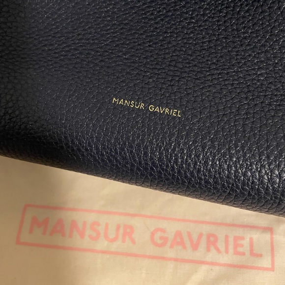 Mansur Gavriel navy blue lady bag - Picture 5 of 10